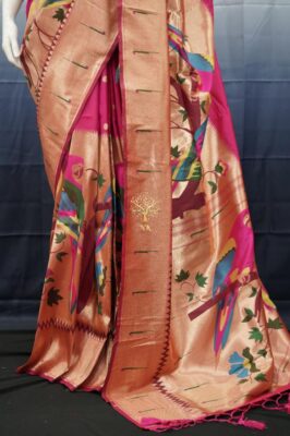 Beautiful Paithani Soft Silk Sarees (16)