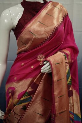 Beautiful Paithani Soft Silk Sarees (20)