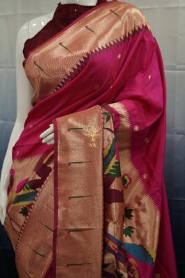 Beautiful Paithani Soft Silk Sarees (22)