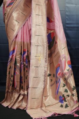 Beautiful Paithani Soft Silk Sarees (29)