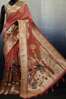 Beautiful Paithani Soft Silk Sarees (7)