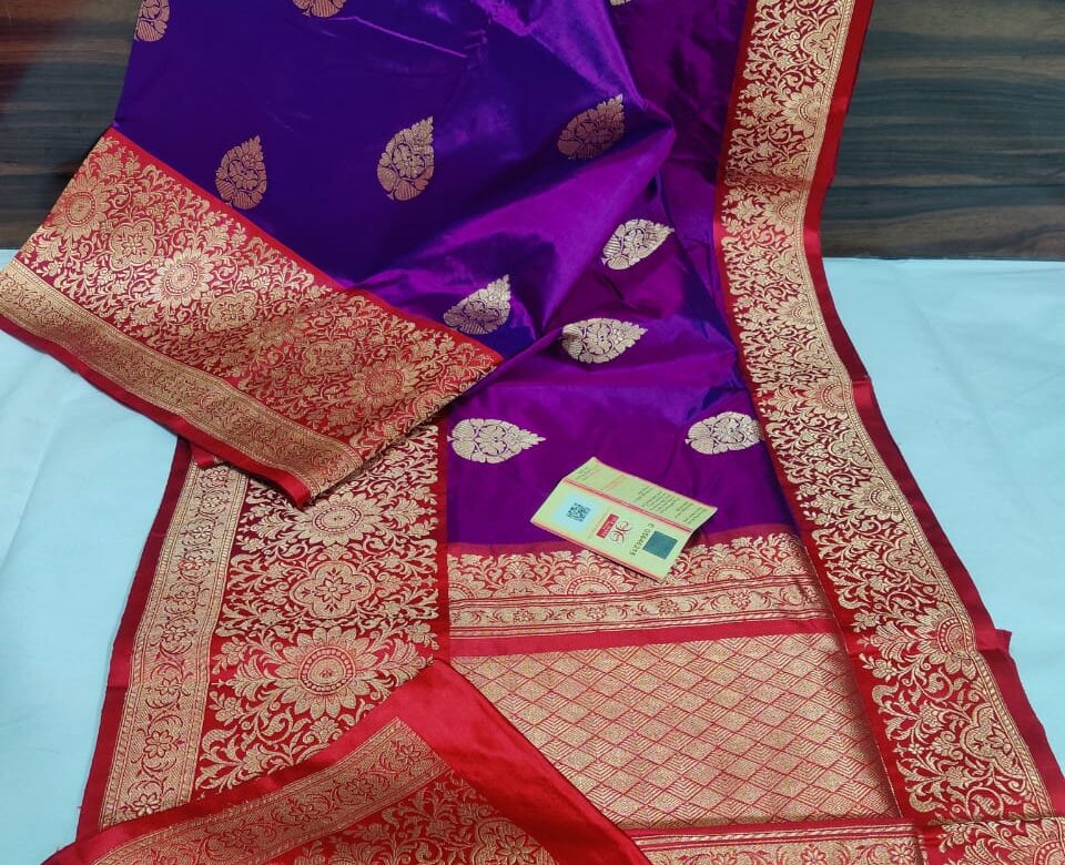 Pure Banaras Katan Silk Sarees (8)