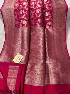 Pure Banarasi Handwoven Katan Silk Sarees (14)
