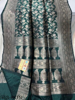 Pure Banarasi Handwoven Katan Silk Sarees (6)