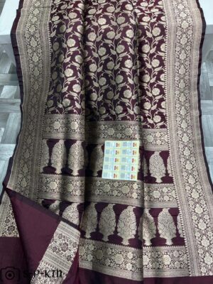 Pure Banarasi Handwoven Katan Silk Sarees (9)