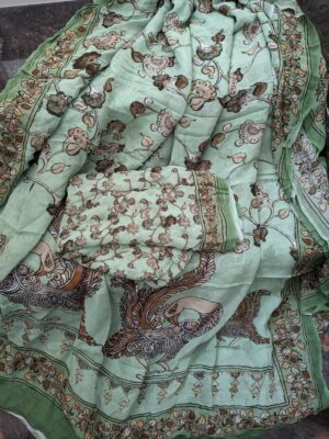 Pure Chiffon Sarees With Floral Rints (18)