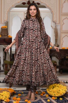 Pure Cotton Stitched Dresses Sets (15)