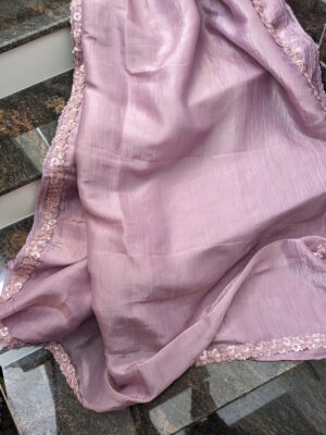 Crushed Soft Paper Silk Sarees (4)