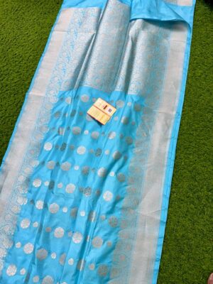 Banarasi Handloom Pure Katan Silk Weaving Sarees (10)