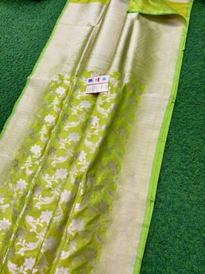 Banarasi Handloom Pure Katan Silk Weaving Sarees (18)