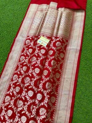 Banarasi Handloom Pure Katan Silk Weaving Sarees (2)