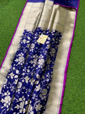 Banarasi Handloom Pure Katan Silk Weaving Sarees (20)