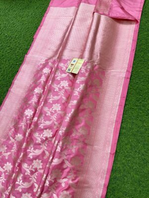 Banarasi Handloom Pure Katan Silk Weaving Sarees (21)