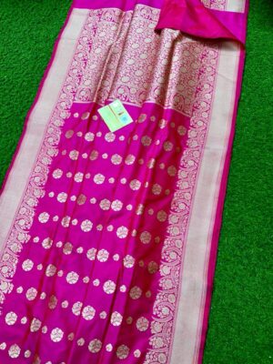 Banarasi Handloom Pure Katan Silk Weaving Sarees (24)