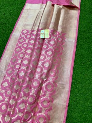 Banarasi Handloom Pure Katan Silk Weaving Sarees (3)