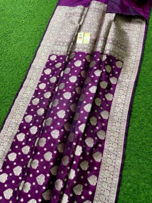 Banarasi Handloom Pure Katan Silk Weaving Sarees (31)