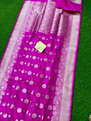 Banarasi Handloom Pure Katan Silk Weaving Sarees (33)