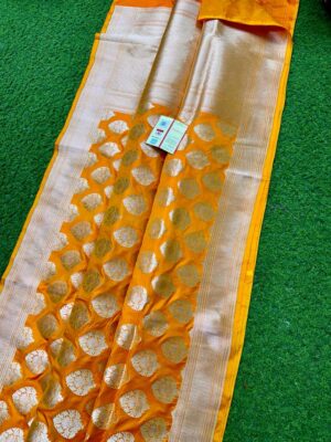 Banarasi Handloom Pure Katan Silk Weaving Sarees (34)