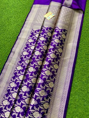Banarasi Handloom Pure Katan Silk Weaving Sarees (37)