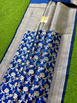 Banarasi Handloom Pure Katan Silk Weaving Sarees (39)