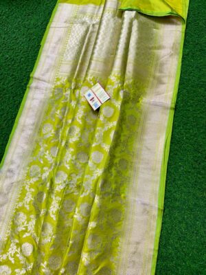 Banarasi Handloom Pure Katan Silk Weaving Sarees (47)