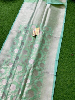 Banarasi Handloom Pure Katan Silk Weaving Sarees (48)