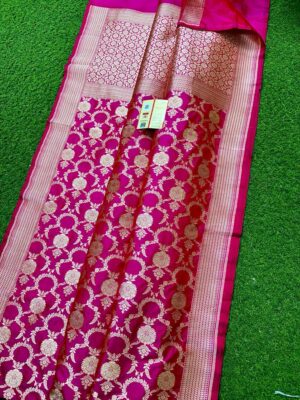 Banarasi Handloom Pure Katan Silk Weaving Sarees (49)