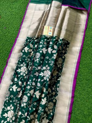 Banarasi Handloom Pure Katan Silk Weaving Sarees (50)