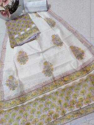 Pure Chanderi Silk Dresses Online (12)