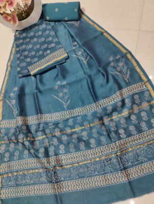 Pure Chanderi Silk Dresses Online (3)