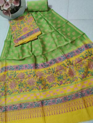 Pure Chanderi Silk Dresses Online (31)