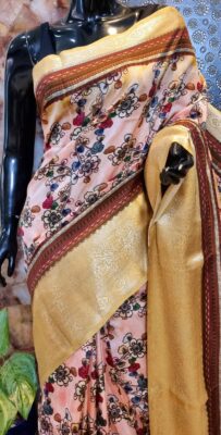 Banaras Munga Silk Sarees With Blouse (7)