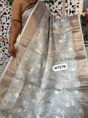 Banarasi Crushed Tissue Silk Sarees (8)