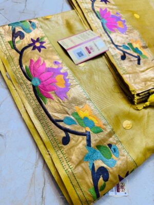 Elegant Pure Desi Tussar Silk Sarees (10)
