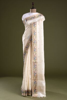Elegant Pure Desi Tussar Silk Sarees (4)