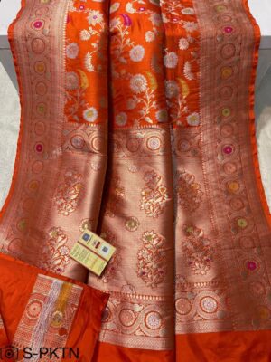 Exclusive Bridal Collection Katan Silk Sarees (15)
