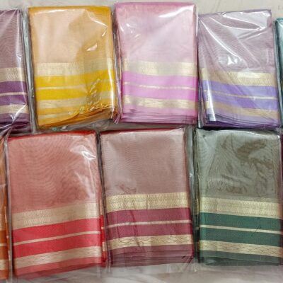 Handloom Banaras Pure Tissue Crush Sarees (14)