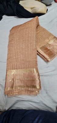 Handloom Banaras Stripes Sarees (2)