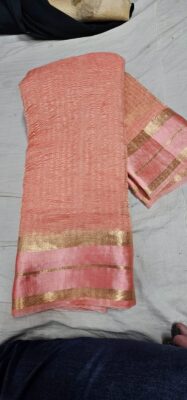 Handloom Banaras Stripes Sarees (4)