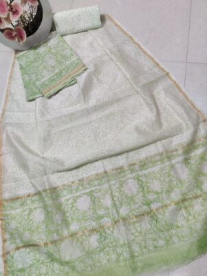 Pure Chanderi Silk Dress Materials (12)