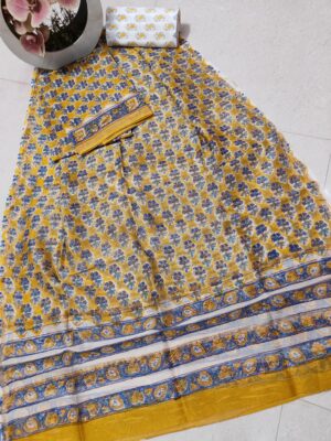 Pure Chanderi Silk Dress Materials (14)