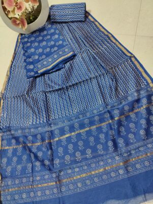 Pure Chanderi Silk Dress Materials (2)