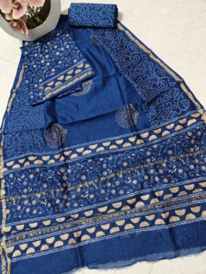 Pure Chanderi Silk Dress Materials (7)