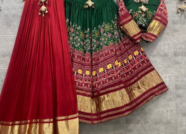 Pure Gajji Silk Lehangas Sets (14)