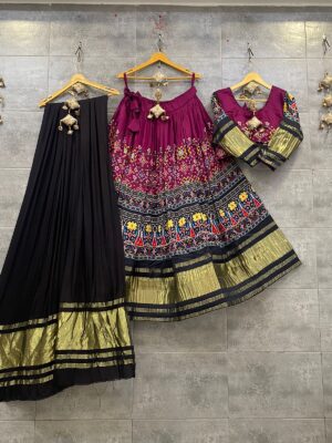 Pure Gajji Silk Lehangas Sets (17)