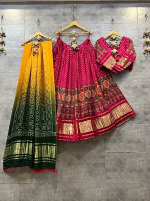 Pure Gajji Silk Lehangas Sets (30)
