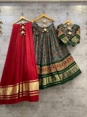 Pure Gajji Silk Lehangas Sets (5)
