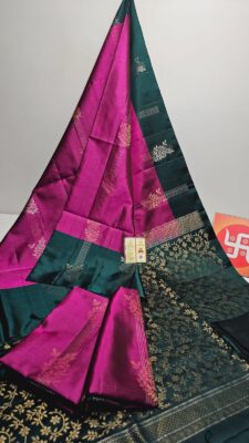 Pure Kanchipuram Silk Sarees With Blouse (26)