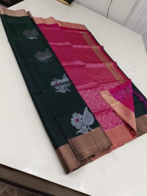 Pure Kanchipuram Soft Silk Sarees (8)