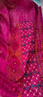 Pure Matka Silk Sarees With Blouse (1)
